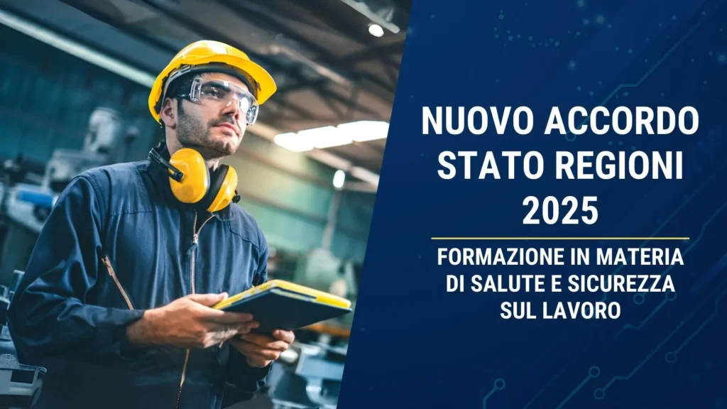 Nuovo Accordo Stato Regioni 2025
